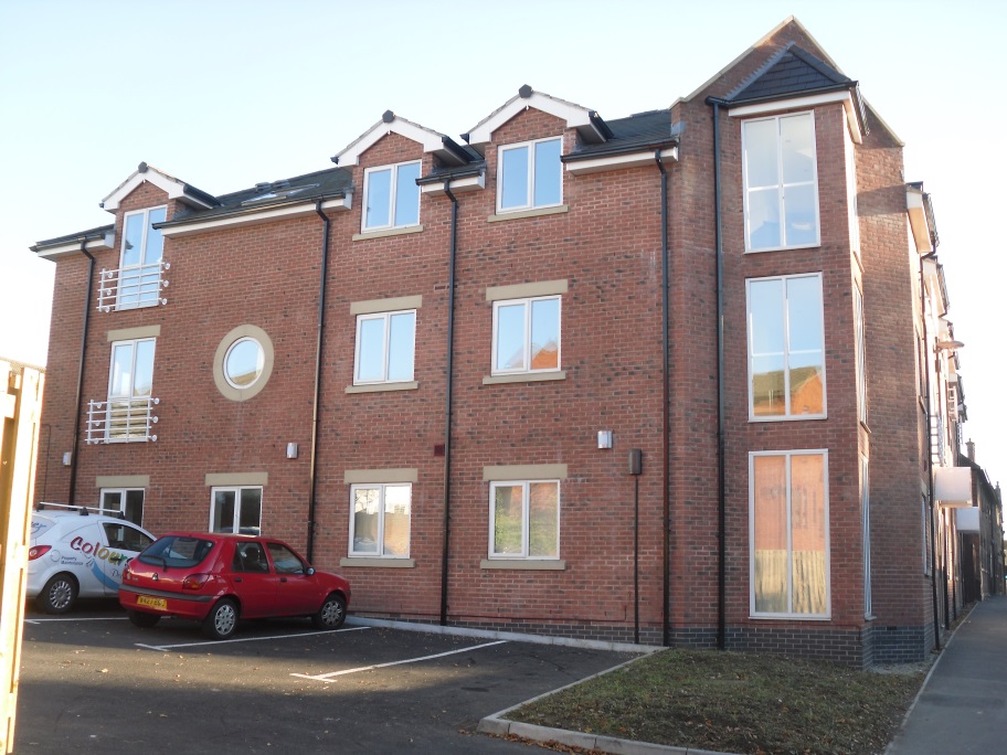 Modern block of 15 apartments for sale in Derby auction SDL Property