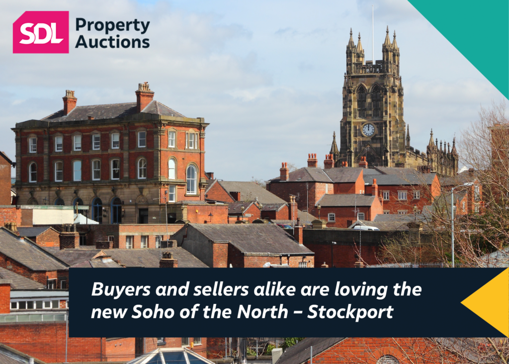 Buyers and sellers alike are loving the new Soho of the North Stockport SDL Property Auctions